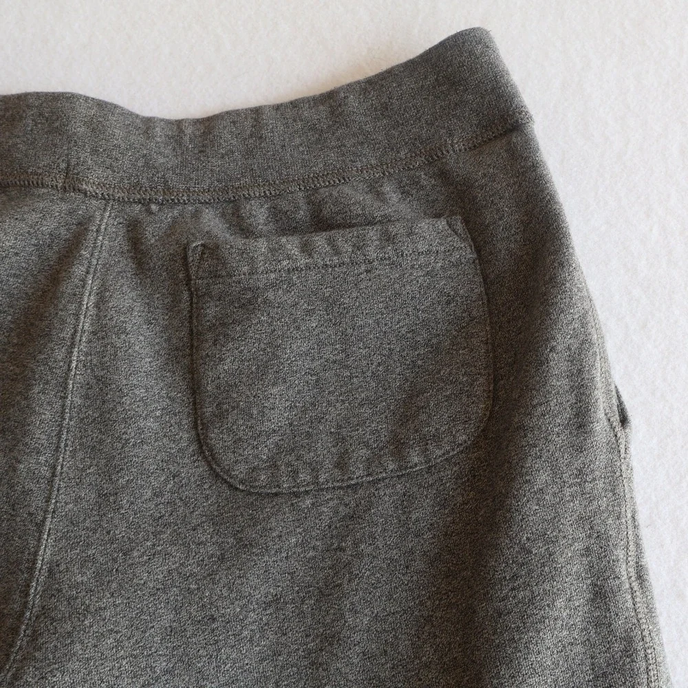 Polo Ralph Lauren Mens Fleece Sweatpants Size M Gray Drawstring Hem Pants